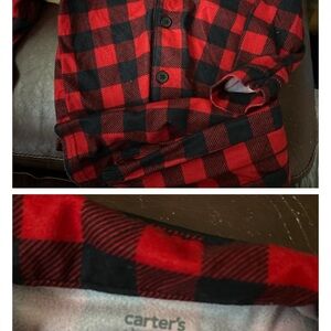 Plaid pajamas carters 24 months